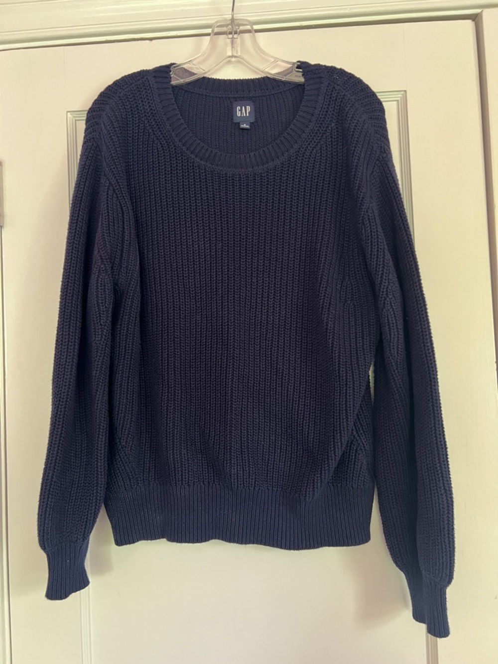 GAP Shaker Stitch Crew Neck Pullover